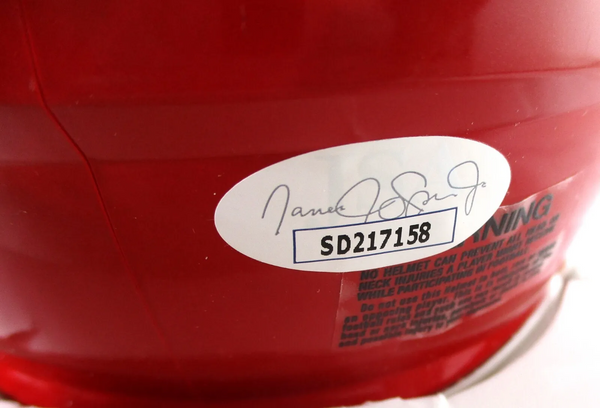 Felix Anudike-Uzomah / Autographed Kansas City Chiefs Speed Mini Helmet / JSA