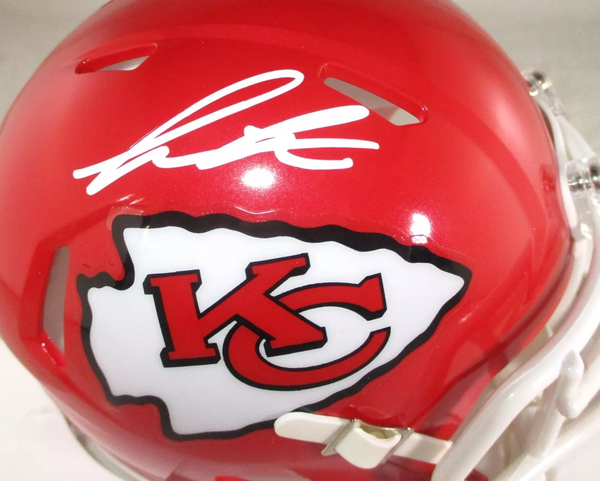 Felix Anudike-Uzomah / Autographed Kansas City Chiefs Speed Mini Helmet / JSA