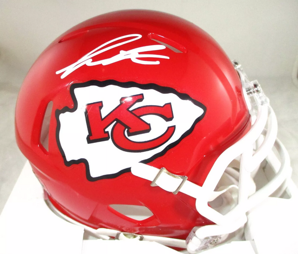 Felix Anudike-Uzomah / Autographed Kansas City Chiefs Speed Mini Helmet / JSA