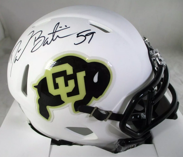 David Bakhtiari / Autographed Colorado Buffaloes Speed Mini Helmet / Beckett