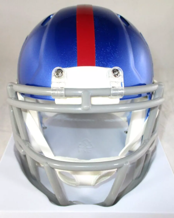 Rodney Hampton / Autographed New York Giants Riddell Speed Mini Helmet / BAS