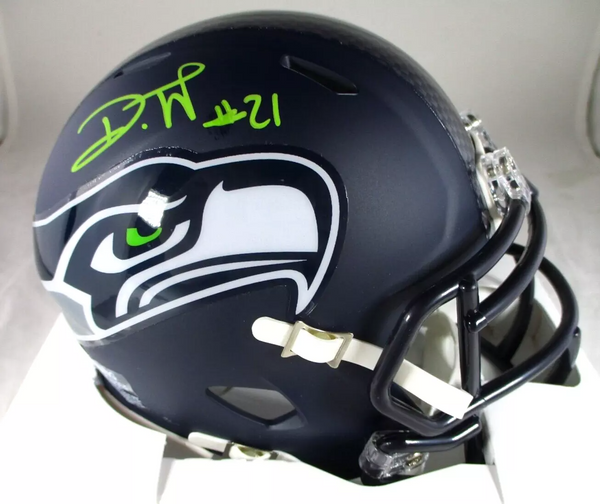 Devon Witherspoon / Autographed Seattle Seahawks Speed Mini Helmet / Beckett