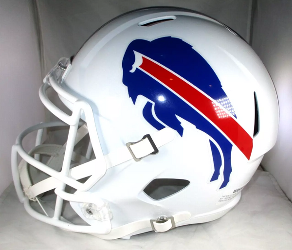 Josh Allen / Autographed Buffalo Bills Full Size Speed Replica Helmet / Beckett