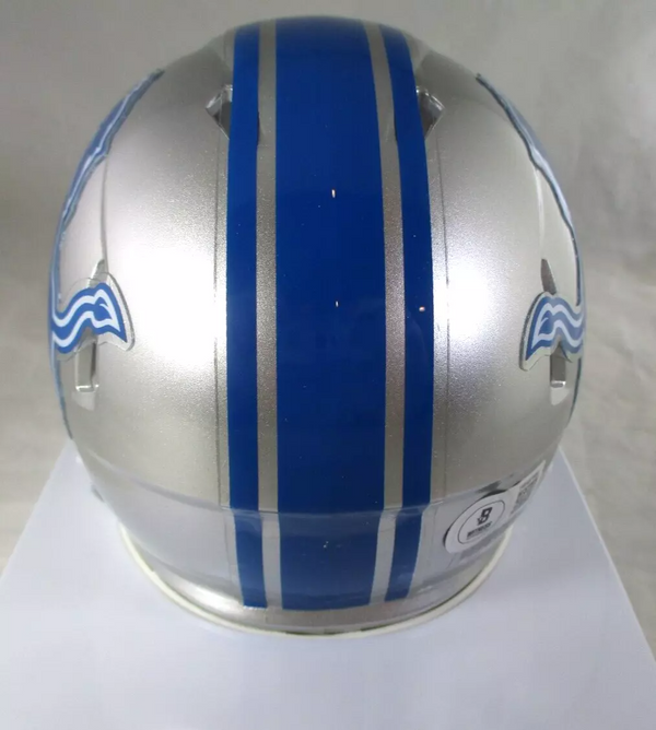 Hendon Hooker / Autographed Detroit Lions Riddell Speed Mini Helmet / BAS