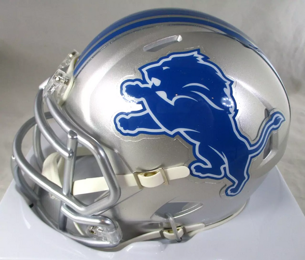 Hendon Hooker / Autographed Detroit Lions Riddell Speed Mini Helmet / BAS